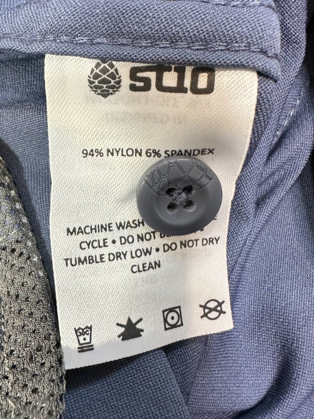 Stio Coburn Hiking Pant Jogger Size 6 Blue Womens Outdoor Style 1340 Nylon - Picture 12 of 13